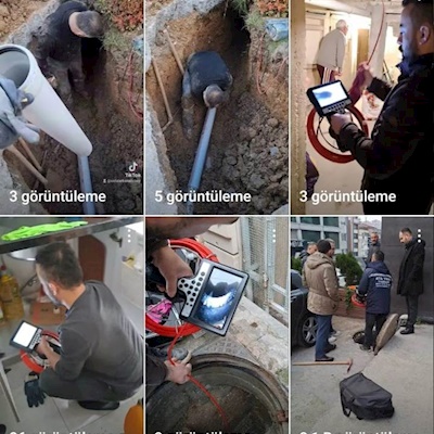 Tuvalet Tıkanıklığı Açıcı Kameralı (kemerburgaz tesisatçısı)