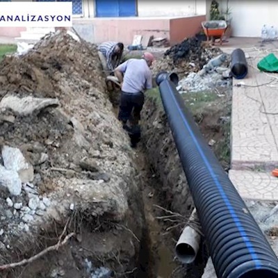 Pis Su Tesisat Boruların tadilatı